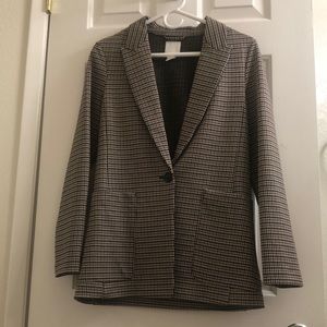 HM Blazer Patterned Brown (Never Worn)